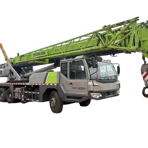 Zoomlion 80 Ton Used Hydraulic Mobile Truck <b>Crane</b>, Motor Gearbox Lifting Height for Sale - Product Image 1