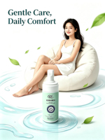 Offre Spéciale : Kit de Soin Intime Féminin – Mousse Nettoyante Yoni à l'Acide Borique, Antibactérienne, Nettoyage en Profondeur, Contrôle des Odeurs, Équilibre du pH