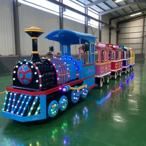 Tren Turístico sin Rieles para Parques de Atracciones, Tren Eléctrico de Diversión al Aire Libre para Adultos y Niños - Product Image 2