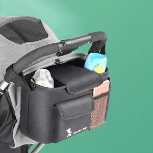 Stroller Organizer Diaper Bag New Design Stroller Organizer Bag Large Capacity Baby Stroller Diaper Organizer Bag Baby Diaper OIrganizer Caddy