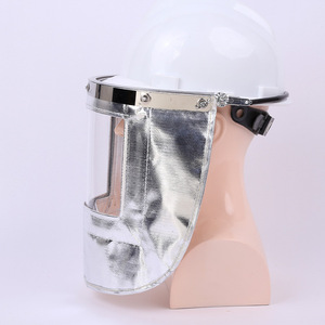 Protector Facial de Aluminio con Visera Transparente para Protección en Soldadura - Product Image 3