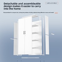 Armoire de classement de bureau en acier blanc personnalisable avec porte battante, caractéristiques antivol et ignifuges, démontable, pour usage domestique/bureau