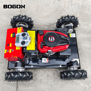 Promotion : Tondeuse à gazon télécommandée BOGON RC, rayon de coupe 240-400 mm, autonomie prolongée, chenilles renforcées pour vignobles BG-LB50 - Product Image 3