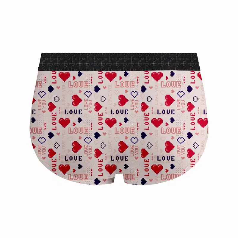 Herrenmode Karikaturdruck Boxershorts gute Qualität individuelle klassische stilvolle bequeme Unterhosen für Herren