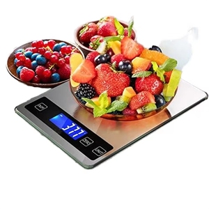 เครื่องชั่งอาหารดิจิตอล Veidt รุ่น SF-K18  หน้าจอ LCD กันน้ำ  ฟังก์ชั่นชั่งน้ำหนักแบบ Tare  วัสดุสแตนเลส  รับน้ำหนักได้ 10 กก. ราคาประหยัด พร้อมพอร์ต USB - Product Image 1
