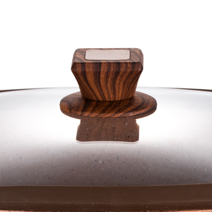 Juego de Ollas y Sartenes Antiadherentes RAF R.80007, Juego de Utensilios de Cocina de Granito con Tapas de Vidrio, Compatible con Inducción, <span class=keywords><strong>para</strong></span> Cocinar en Casa - Product Image 5