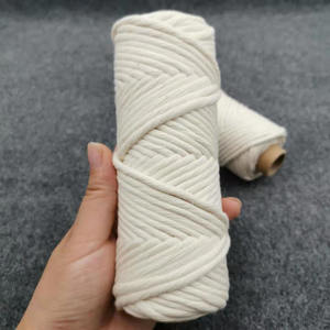 Corda de Algodão para Macramê em Atacado, 3mm 4mm 5mm 6mm 8mm <span class=keywords><strong>10mm</strong></span> 12mm 15mm 16mm 20mm, Corda de Algodão em Camadas Simples ou Trançada - Product Image 5
