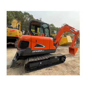 Excavadora de cadenas DOOSAN DX60 9C usada, de alta eficiencia, mini, coreana, 2022, 6 toneladas, DX 60 6T, para transformación de terrenos agrícolas - Product Image 6