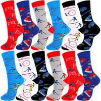 Vente en gros de chaussettes de fitness pour hommes de haute qualité Funky Novelty Funny Pure Cotton Casual tendance Jacquard Design Happy Cartoon