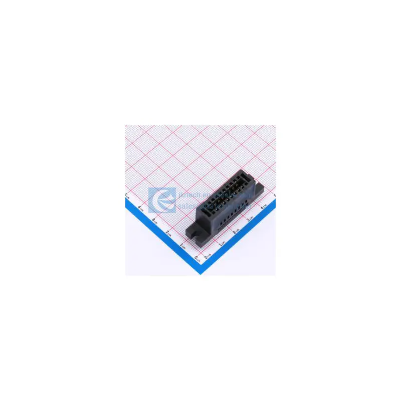 Accessory EC16P03BK-0002 Card Connector 2.54mm Pitch SLOT Free-hanging 16P -55 To 125 Celsius P=2.54mm EC16P03BK0002