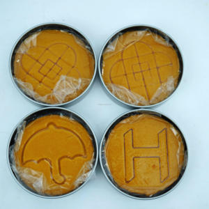 Biscuits durs à la crème sucrée sur le thème de Squid Game - Biscuits traditionnels coréens Dalgona en forme variée - Product Image 5