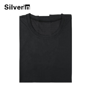 <span class=keywords><strong>Camiseta</strong></span> de <span class=keywords><strong>Mujer</strong></span> de Secado Rápido con Hilo Plateado Antifúngico, Antiséptico y Antiolor - Product Image 3