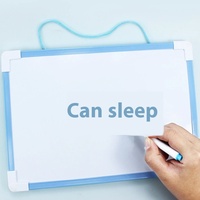 Tableau blanc magnétique PVC pour enfants doux effaçable dessin de bébé notes de bureau tableau d'affichage suspendu aimant en ferrite découpe personnalisée