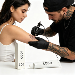 Superior Balanced Texture Tattoo Balm, Customizable Net <b>Weight</b> Standard Concentration, OEM Brand Logo Tattoo Care Gel - Product Image 4