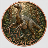 Pièce de monnaie en cuivre pur 999 de 5 oz, série dinosaures en relief, divers styles et couleurs, haute définition UV 3D, édition de collection