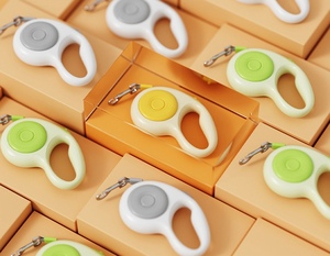 Correa de nylon para mascotas de 3 metros para animales pequeños y medianos Características retráctiles automáticas de lujo para gatos y perros - Product Image 5