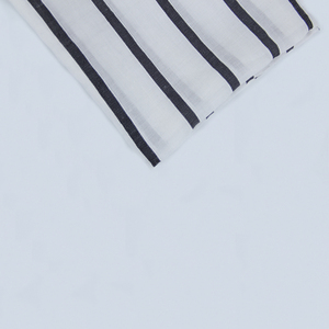 Tissu en lin clair délavé à rayures, tissu de haute qualité pour les vêtements, collection - Product Image 2