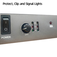 Amplificateur de puissance 1000W en 2 canaux, amplificateur de grande puissance avec protection d'affichage, marque Eeleuni T-21000 pour système d'ingénierie