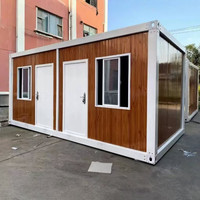 Suzhou WN Maison préfabriquée en conteneur 20 pieds 40 pieds personnalisée en usine Maison en conteneur portable 2 chambres à coucher