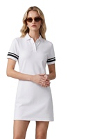 Robe longue en cachemire mélangé à rayures contrastées, style Old Money, robe de vacances chic à trois boutons et manches longues pour femmes