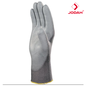 VE702PG Industrial Grade Anti slip Safety <b>Gloves</b> Waterproof Ambidextrous Cut-resistant Polyurethane Coating Strong protection - Product Image 2