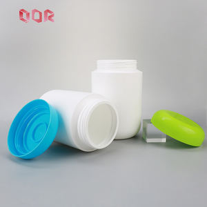 Envase de Boca Ancha de 230ML, 300ML, 550ML, 750ML, 1000ML, 1200ML, Envase de Plástico Suave al Tacto para Suplementos, Botella para Proteína en Polvo - Product Image 3