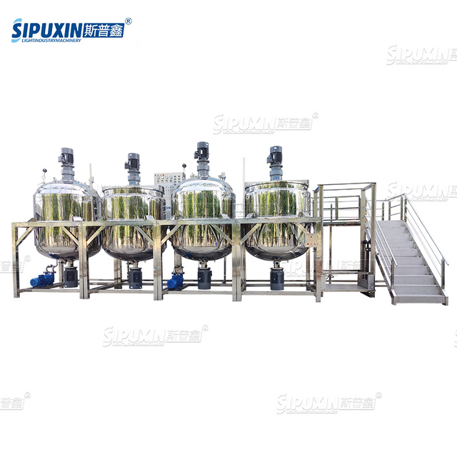 SPX High Shear Chemical Machinery Cosmetics Emulsifier Emollient Cream Manufacturing Equipment