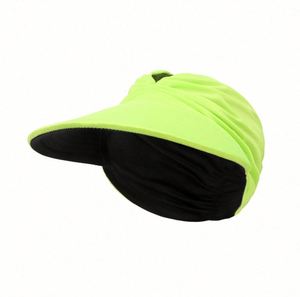 Sombrero de Playa para Mujer, Doble Cara, Protección Solar, Visera para Exteriores - Product Image 2