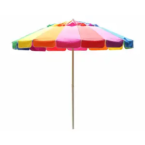 Оптовая продажа, дешевый портативный пляжный зонт с тенем