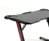 Échantillon Gratuit - Table de Jeu en Forme de Z - Vente Flash - Prix Réduit - Bureau PC Professionnel - Table de Jeu pour Gamers - Bureau Intelligent pour le Gaming