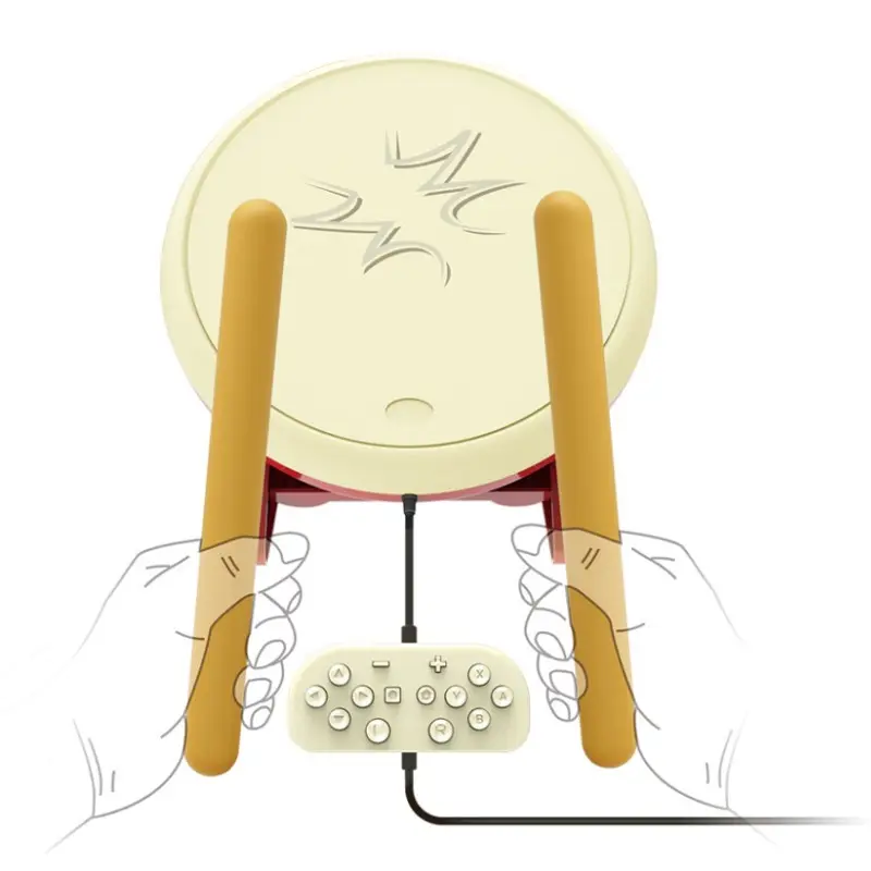 स्विच Taiko खेल ड्रम यूनिवर्सल वायर्ड गेमिंग Taiko वीडियो ढोल खेल नियंत्रक के लिए PS4 PS3 पीसी Nintendo स्विच TP4-0409