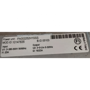 NXS ซีรีส์ VDF PA002252H1SSS NXS00225A2H1SSSA1A2000000 อินเวอร์เตอร์ปรับความถี่ 3 เฟส 225A สำหรับอุตสาหกรรม มีสินค้าในคลัง - Product Image 2