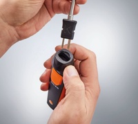 Termometer Udara Testo 915i 0563 3915 Pengukur Suhu Dengan Probe Udara dan Operasi Smartphone
