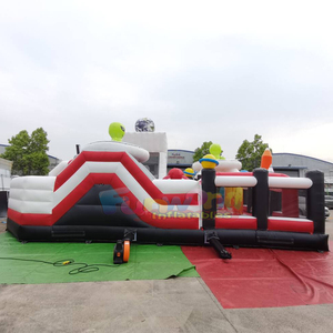 Parque de atracciones inflable gigante para niños al aire libre con temática espacial - Product Image 4