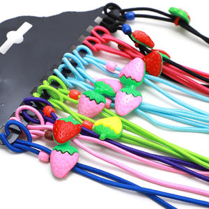 女の子女の子の花滑り止め調整可能な眼鏡ストラップ,漫画取り外し可能な弾性眼鏡コードロープ眼鏡アクセサリー - Product Image 3