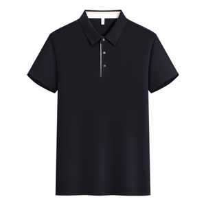 맞춤 남성 코튼 폴로셔츠 클래식 디자인 프리미엄 소프트 니트 원단 대비색 칼라 편안한 소매 로고 자수 - Product Image 5