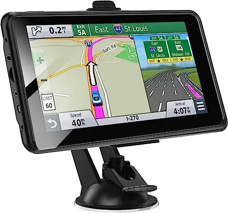 G916 7 "navegación y GPS Sistema de navegación por satélite Pantalla táctil universal Navegador de fácil instalación reproductor multimedia para automóvil FM