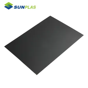 Sunplas cina grande fabbrica buon prezzo foglio di plastica abs 5mm di spessore fogli di plastica abs per laser