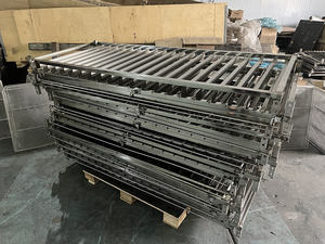 ब्रेक पहियों के साथ अनुकूलित स्तर वाणिज्यिक बेकरी रैक, आधा और पूर्ण शीट के लिए एल्यूमीनियम रैकिंग ट्रॉली भंडारण - Product Image 6