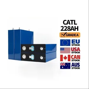 Best Selling Catl 3.2v 228ah 230ah 240ah Lifepo4 Phosphate Cell Rechargeable Solar Accumulator Batteries Pack 12v 24v 48v
