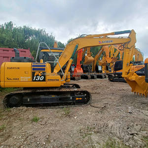 13ton KOMATSU PC130-7 utilisé Japon excavatrice hydraulique sur chenilles originale bonne condition performance stable - Product Image 1