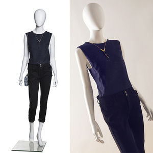 Maniquíes de Moda <span class=keywords><strong>GINA</strong></span>, Maniquí de Fibra de Vidrio Delgado de Cuerpo Completo, Moderno y Abstracto con Curvas, Maniquí Femenino de Moda - Product Image 2