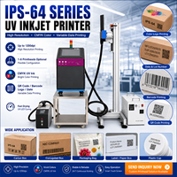 Imprimante jet d'encre industrielle série IPS-64 pour composants automobiles, sacs, papier, codage haute vitesse, pièces métalliques/plastiques/caoutchouc