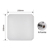 Antenne panneau directionnelle MIMO 600-6000 MHz 12 dBi verticale en ABS stabilisée aux UV pour montage mural ou sur poteau extérieur, amplificateur de signal Wifi 5G IP67