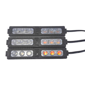 Module LED 6 9 12 LED étanche DC12V 9W, lumière d'avertissement clignotante rouge bleu jaune, lumière décorative pour moto, camion, lumière latérale de voiture - Product Image 4