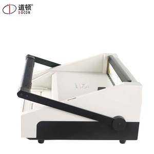 מכירה לוהטת חוט מסרק מסמך מחייב מכונת סליל קלסר עבור משרד DC-2012 - Product Image 5