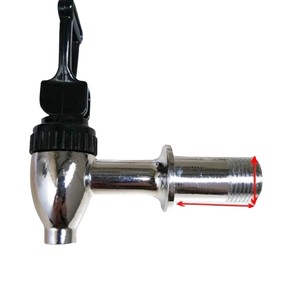 Robinet d'eau en acier inoxydable, 100mm, 38mm, 20mm, robinet universel pour seau isolé, conteneur de thé au lait, de lait de soja - Product Image 3