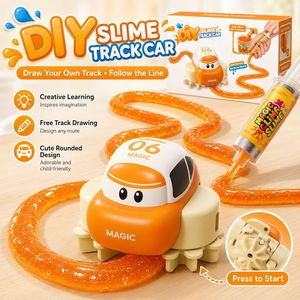 Nuovi Arrivi: Auto Elettrica Mini Slime Creativa Fai-da-te con Tracciato Automatico, Giocattolo Educativo per Bambini - Product Image 3