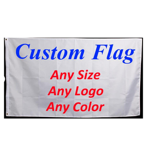 Bandera personalizada para coche deportivo, cartel con logotipo de la empresa, Individual/doble cara, 3x5 - Product Image 2