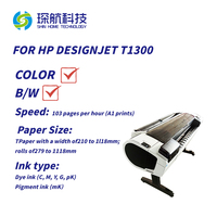 Imprimante grand format HP de haute qualité 44 pouces Designjet T1300 Traceur à jet d'encre d'occasion à vendre